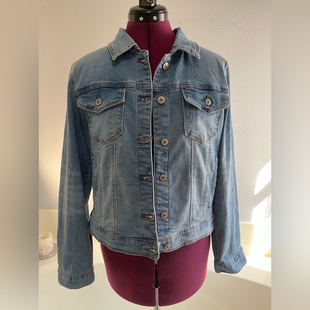 Curve Denim Jacket